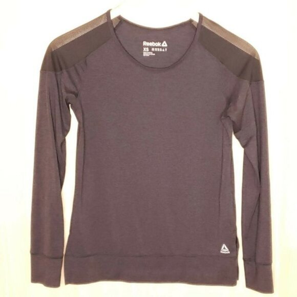 Reebok Womens Long Sleeve  Active Wear Top XS - Picture 1 of 6
